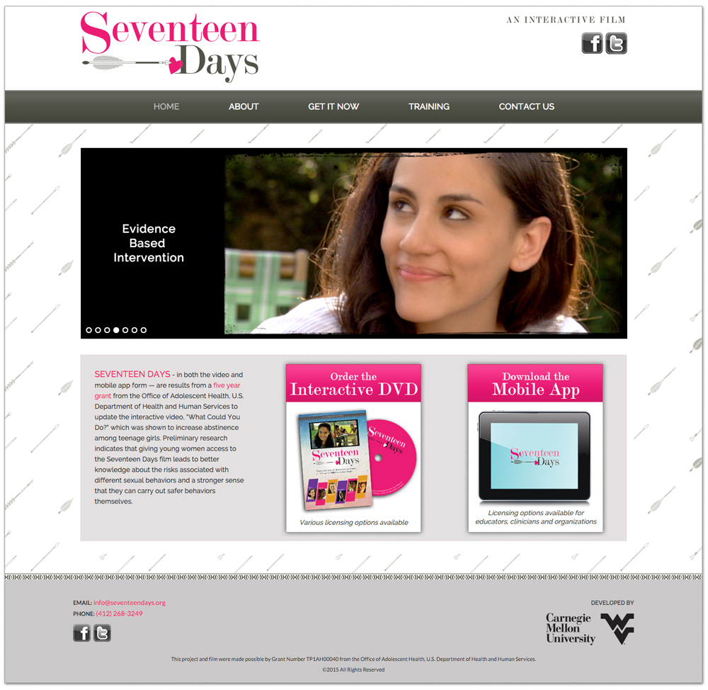 SeventeenDays Website